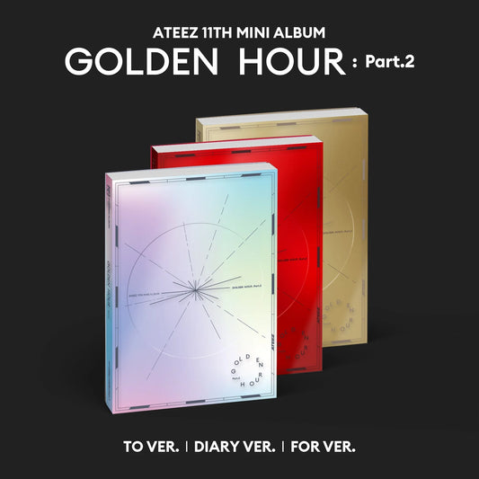 ATEEZ - 11th Mini Album [GOLDEN HOUR : Part.2] Standard Ver.