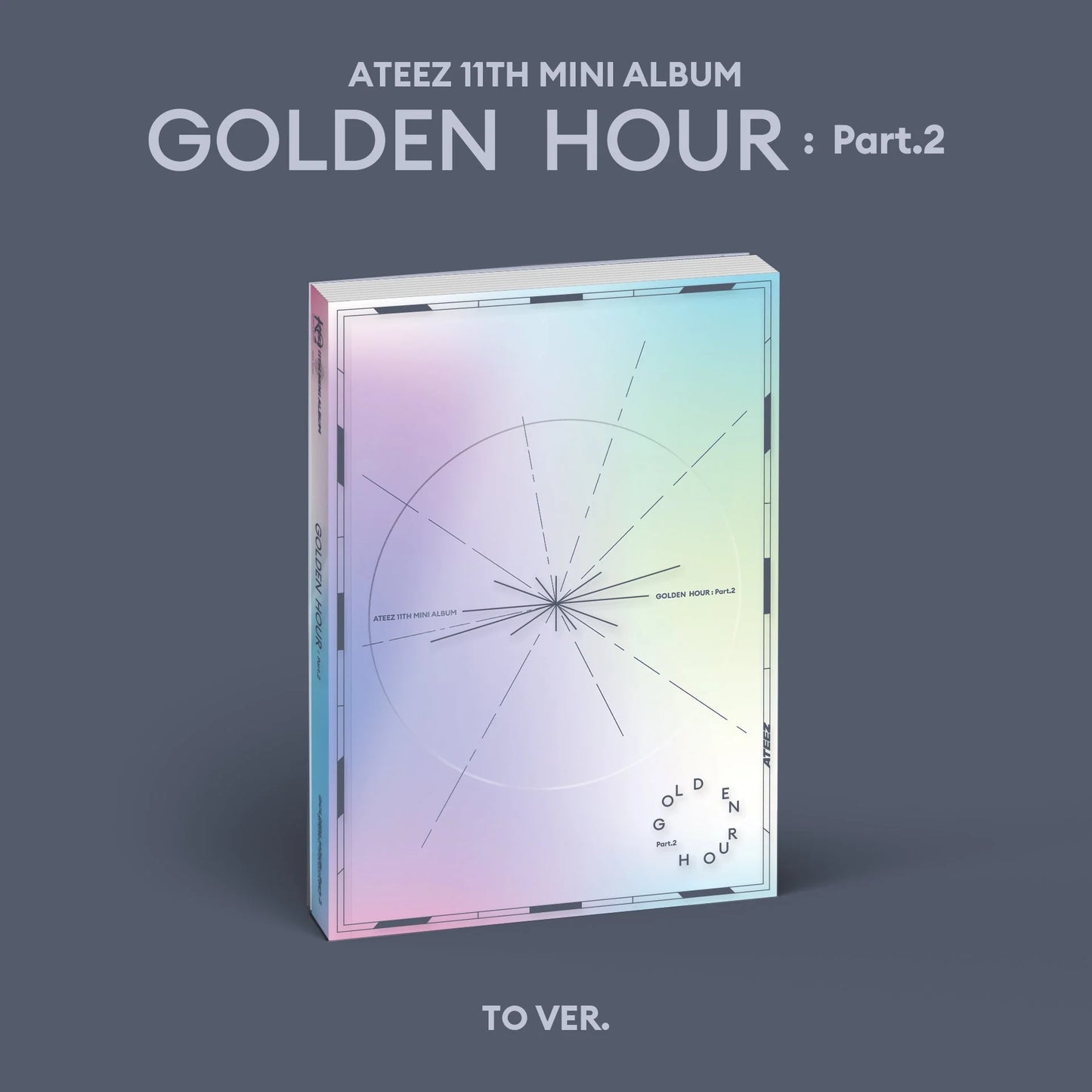 ATEEZ - 11th Mini Album [GOLDEN HOUR : Part.2] Standard Ver.